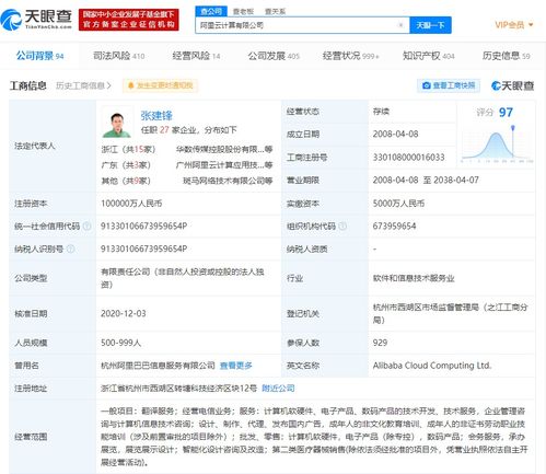 阿里云關聯公司新增翻譯服務與軟件開發業務，加速全球化布局
